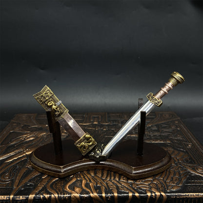 Chinese Chilong Swords Tiny Han Sword Replicas