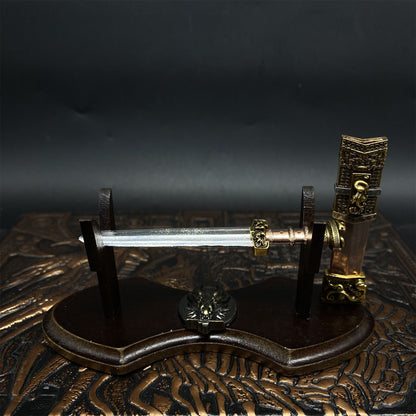 Chinese Chilong Swords Tiny Han Sword Replicas