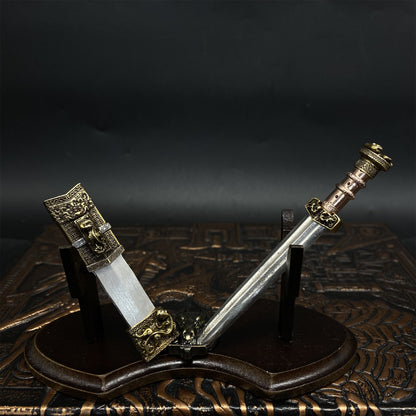 Chinese Chilong Swords Tiny Han Sword Replicas