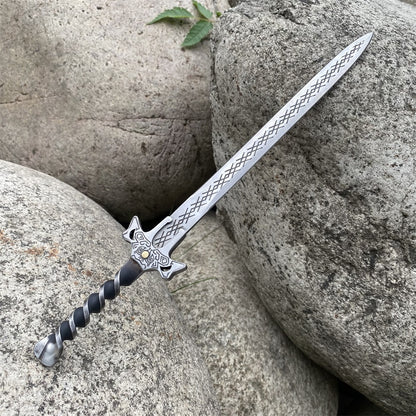 Hand-Forged YuanHong Sword Miniature 36CM/14.17"
