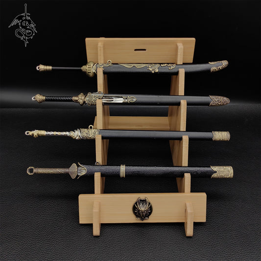 Famous Chinese Film Ningyuanzhou Sword Replica 4 In 1 Pack