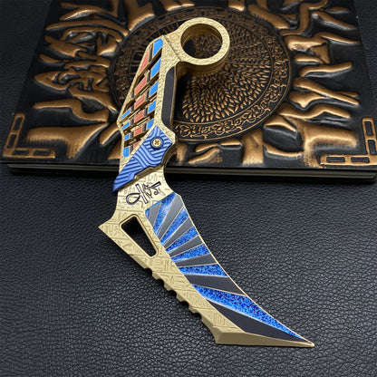 Arena Berakout Skyblade Karambit Metal Blunt Replica