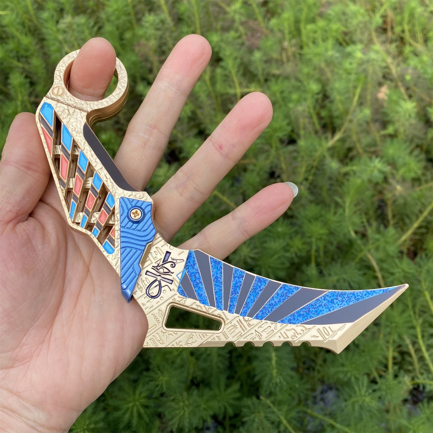 Arena Berakout Skyblade Karambit Metal Blunt Replica