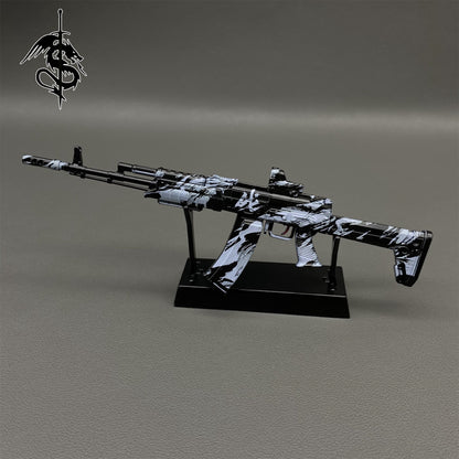 1:6 Arena Breakout Metal Tiny Come On Skin AK74N Miniature
