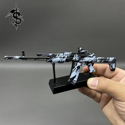 1:6 Arena Breakout Metal Tiny Come On Skin AK74N Miniature