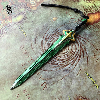 Metal Comet Sword Metal Prop