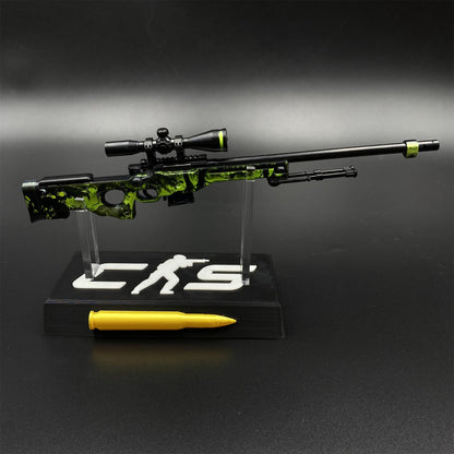 Hot Game CS2 Containment Breach AWP Metal Replica Game Prop Collectible