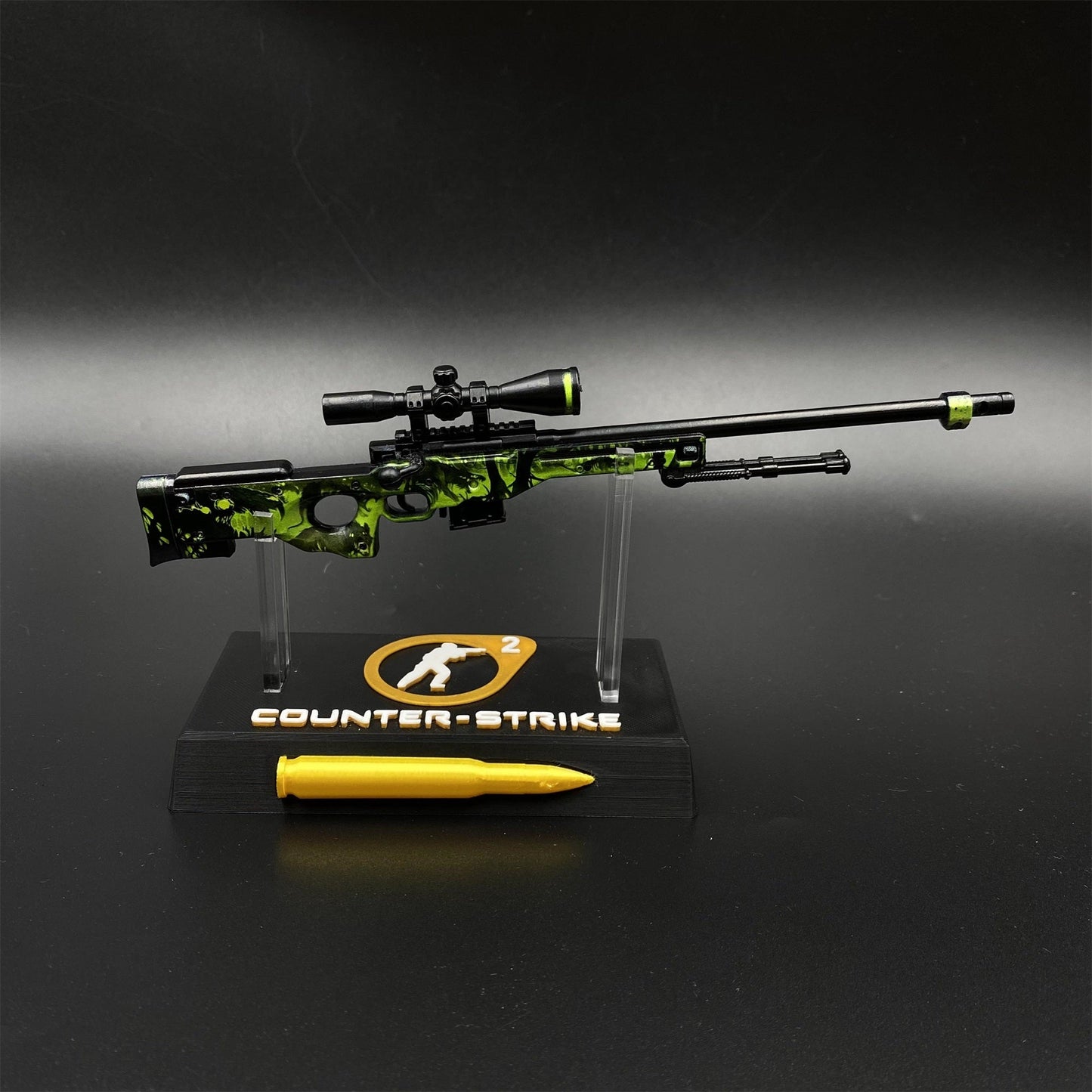 Hot Game CS2 Containment Breach AWP Metal Replica Game Prop Collectible