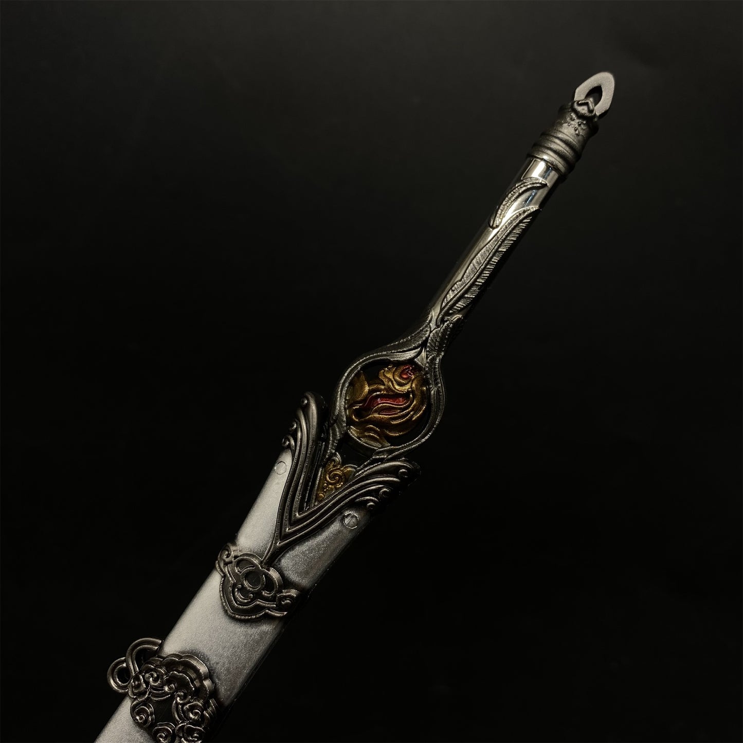 Chinese Ancient Crane Feather Sword Metal Replica