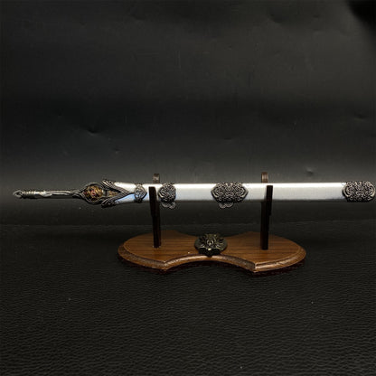 Chinese Ancient Crane Feather Sword Metal Replica