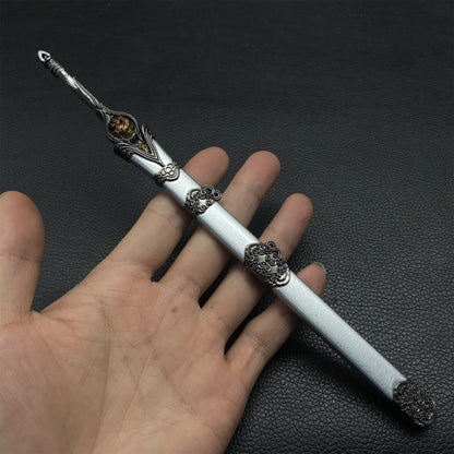 Chinese Ancient Crane Feather Sword Metal Replica