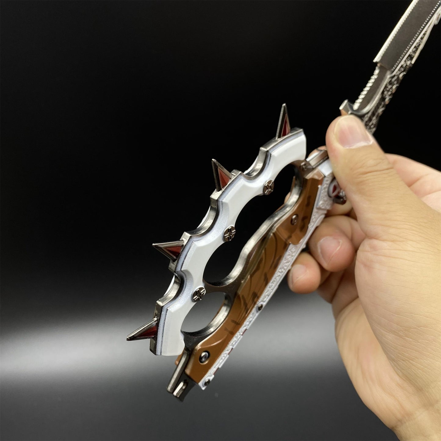 Delta Force Creed Knife Metal Blunt Blade Replica - Life Size Collectible Prop