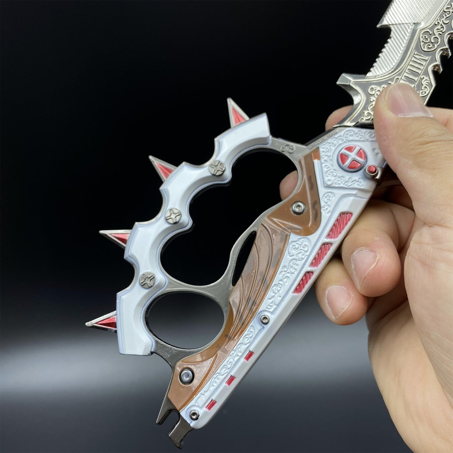 Delta Force Creed Knife Metal Blunt Blade Replica - Life Size Collectible Prop