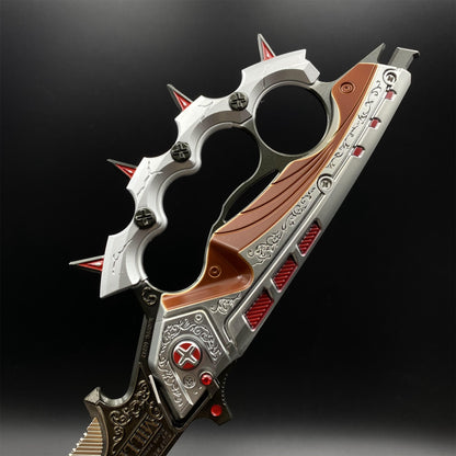 33CM/13" Full Size Delta Force Creed Knife Metal Blunt Blade Replica For Collection