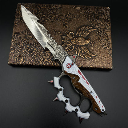 Delta Force Creed Knife Metal Blunt Blade Replica - Life Size Collectible Prop