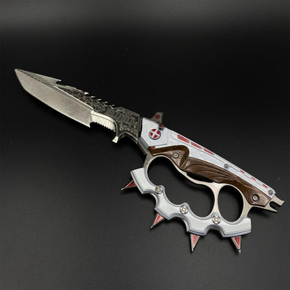 Delta Force Creed Knife Metal Blunt Blade Replica - Life Size Collectible Prop