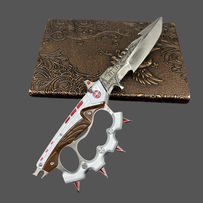 Delta Force Creed Knife Metal Blunt Blade Replica - Life Size Collectible Prop