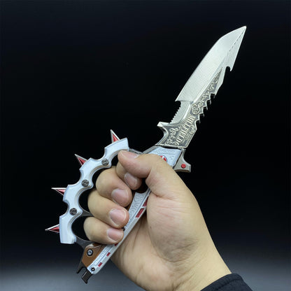 Delta Force Creed Knife Metal Blunt Blade Replica - Life Size Collectible Prop
