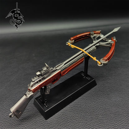 Metal Mini Crossbow Miniature No Attack Power Bow