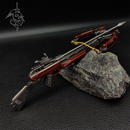 Metal Mini Crossbow Miniature No Attack Power Bow