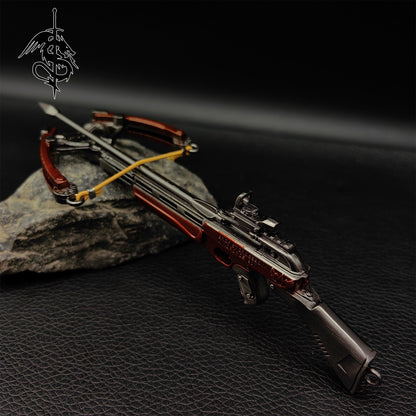 Metal Mini Crossbow Miniature No Attack Power Bow