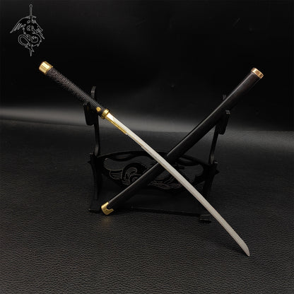 Game Katana Metal Small Replica Gamer Gift Collection