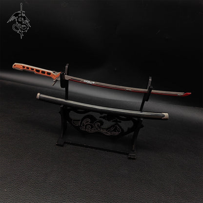 Game Katana Metal Small Replica Gamer Gift Collection