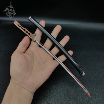 Game Katana Metal Small Replica Gamer Gift Collection