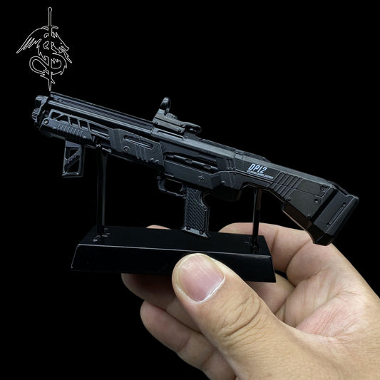1:6 Arena Breakout Metal Tiny DP12 Double Barrel Shotgun Miniature
