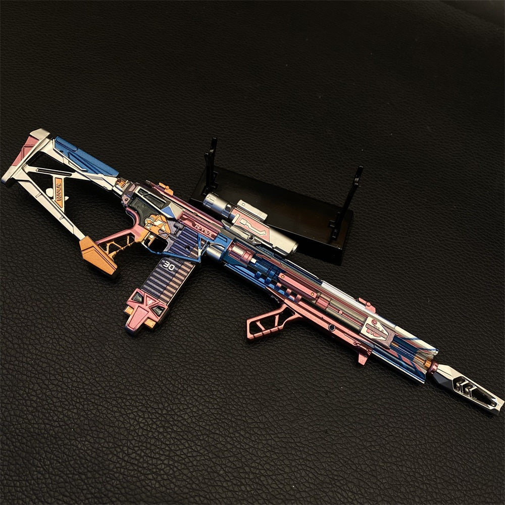 DF M7 Battle Rifle – Prism Offensive S2: Rainbow Crystal Metal Miniature