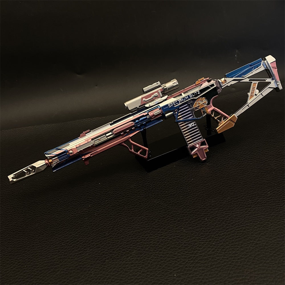 DF M7 Battle Rifle – Prism Offensive S2: Rainbow Crystal Metal Miniature