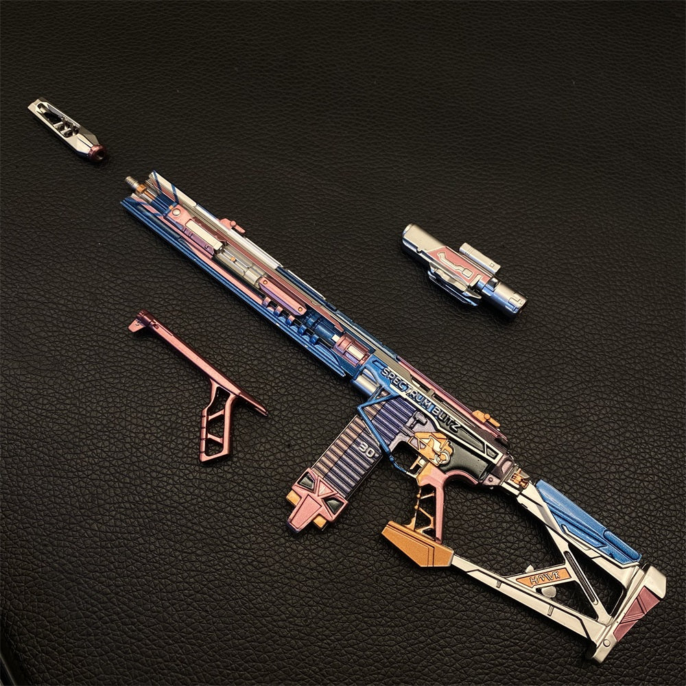 DF M7 Battle Rifle – Prism Offensive S2: Rainbow Crystal Metal Miniature