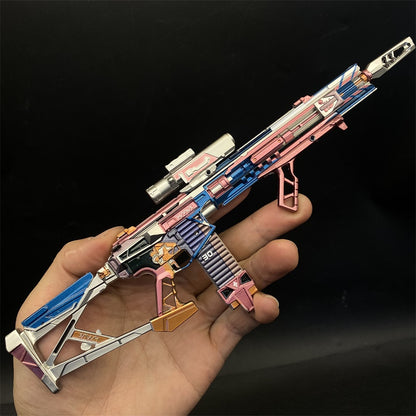 DF M7 Battle Rifle – Prism Offensive S2: Rainbow Crystal Metal Miniature