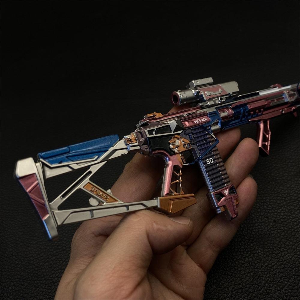 DF M7 Battle Rifle – Prism Offensive S2: Rainbow Crystal Metal Miniature