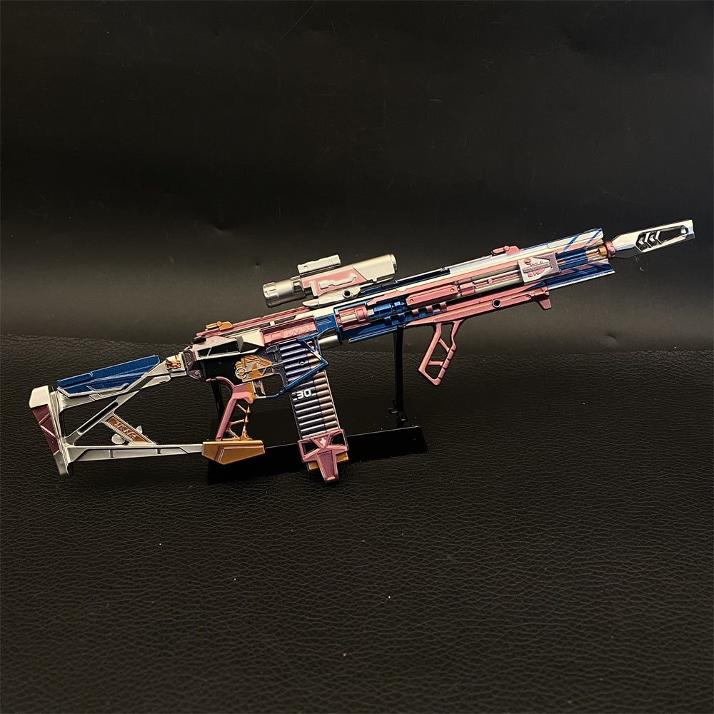 DF M7 Battle Rifle – Prism Offensive S2: Rainbow Crystal Metal Miniature