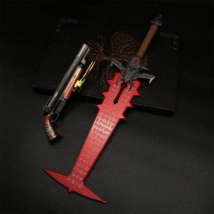 Metal Crucible Sword Replica & Super Shotgun