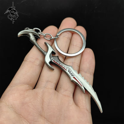 Skyrim Sword Alloy Daedric Keychain