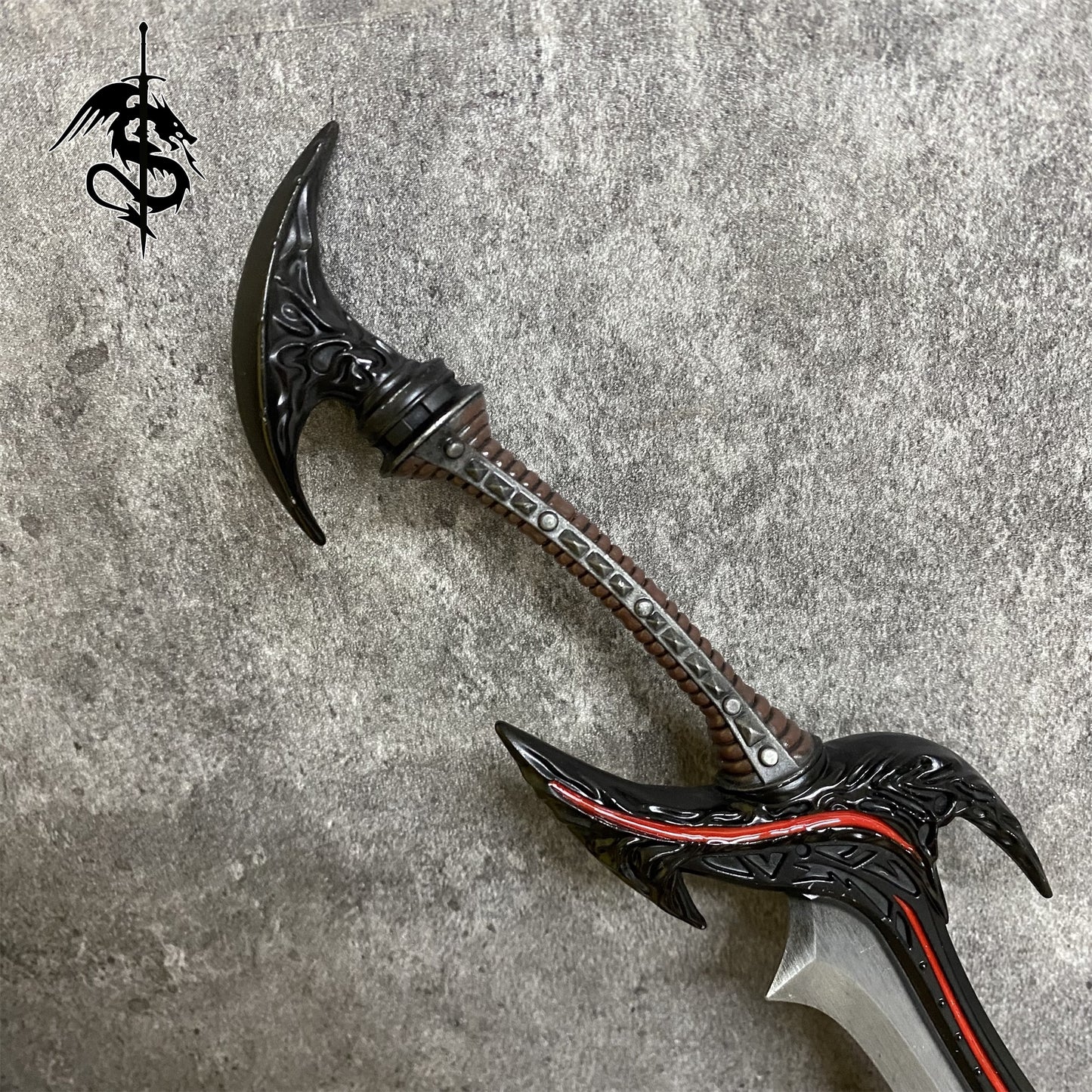 Daedric Sword New Version 11.8" Metal Replica