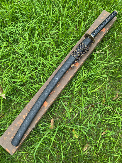 Japanese Katana- Black Shadow Serpent