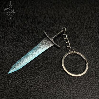 Dark Moonlight Greatsword Metal Keychain