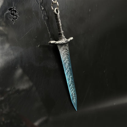 Dark Moonlight Greatsword Metal Keychain