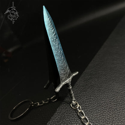 Dark Moonlight Greatsword Metal Keychain