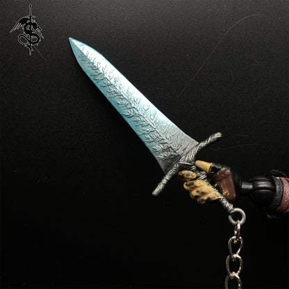 Dark Moonlight Greatsword Metal Keychain