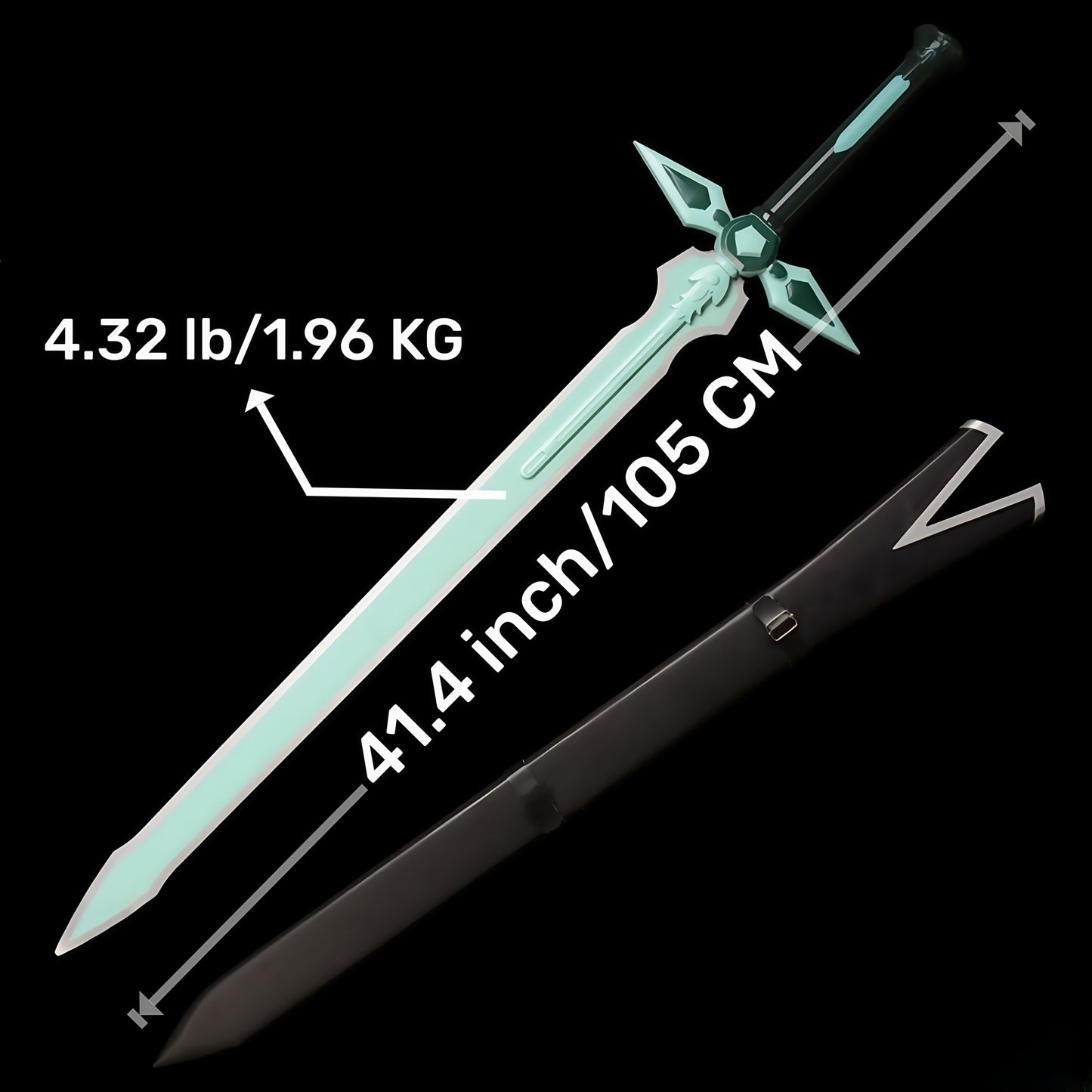 IRL Dark Repulser Sword Life-size Steel Replica