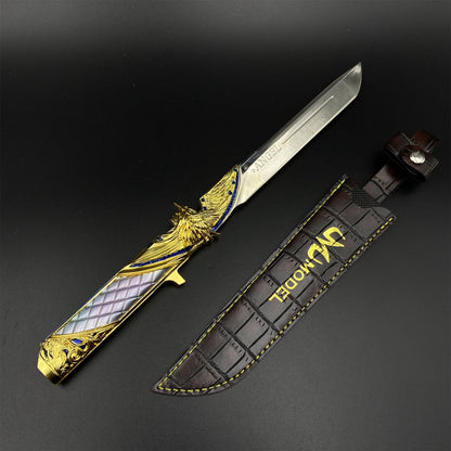 Delta Force Dark Star Angel & Demon Twin Knives Dull Blade Metal Replica 28CM/11"