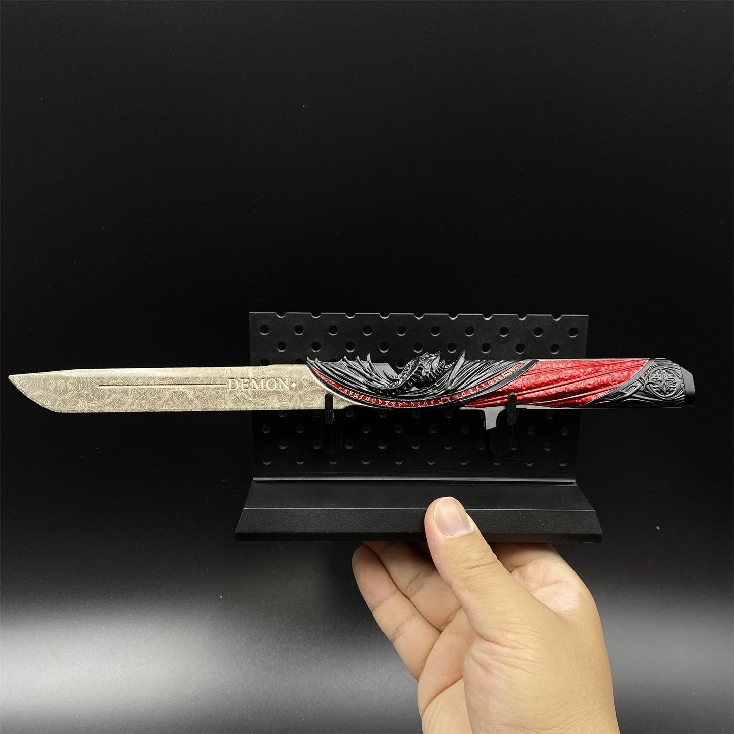 Delta Force Dark Star Angel & Demon Twin Knives Dull Blade Metal Replica 28CM/11"