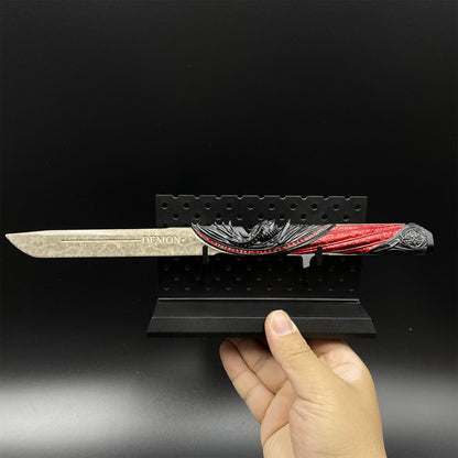 Delta Force Dark Star Angel & Demon Twin Knives Dull Blade Metal Replica 28CM/11"