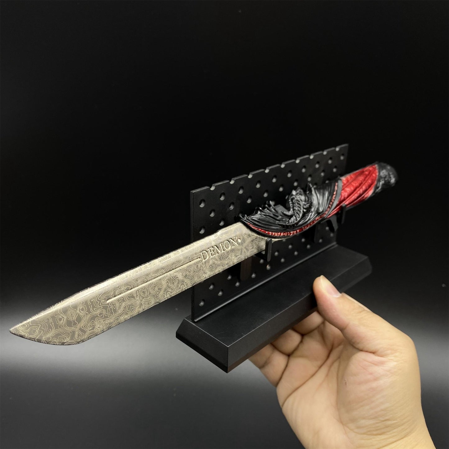 Delta Force Dark Star Angel & Demon Twin Knives Dull Blade Metal Replica 28CM/11"