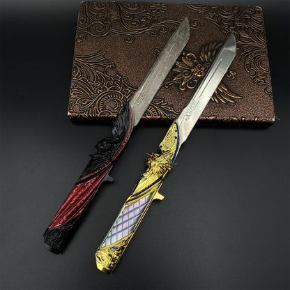 Delta Force Dark Star Angel & Demon Twin Knives Dull Blade Metal Replica 28CM/11"