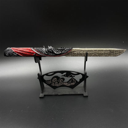 Delta Force Dark Star Angel & Demon Twin Knives Dull Blade Metal Replica 28CM/11"